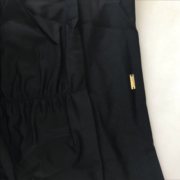 Black RUCHED KNOTTED HIGH WAIST BIKINI size M - Picture 3 of 5